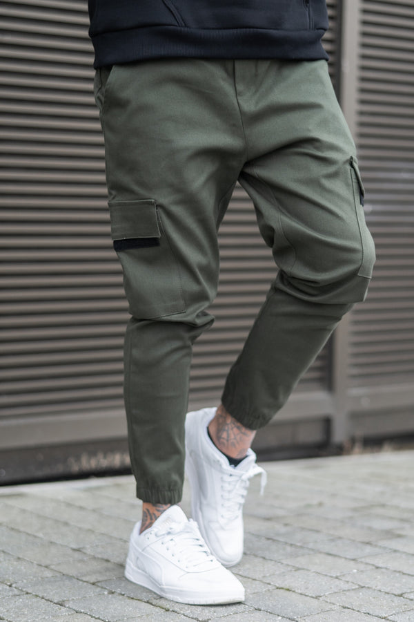 ALKEN CARGO TROUSERS - KHAKI