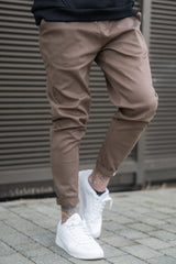 CYRUS TROUSERS - BROWN