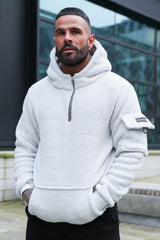 FRISCO SHERPA HOODIE - ICE