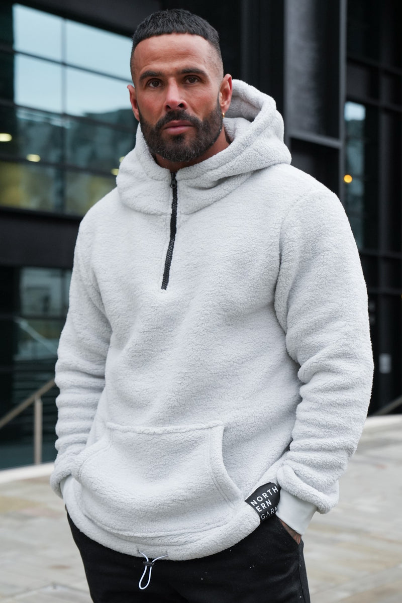 VIPER SHERPA HOODIE - ICE