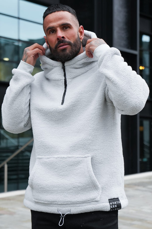 VIPER SHERPA HOODIE - ICE