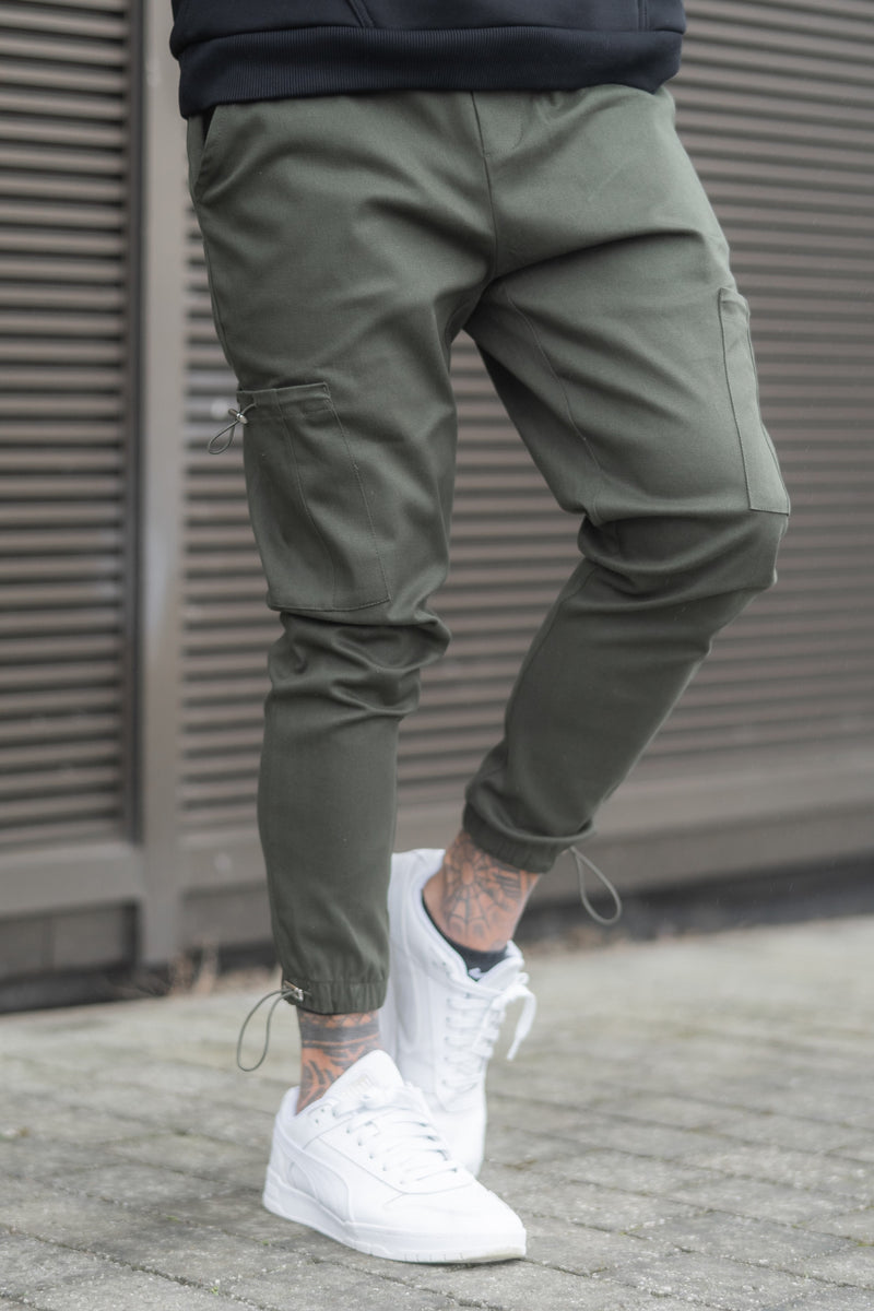 ORMOND CARGO TROUSERS - KHAKI