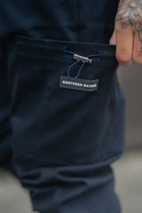 ORMOND CARGO TROUSERS - NAVY