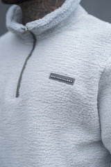 HARBIN SHERPA SWEATER - ICE