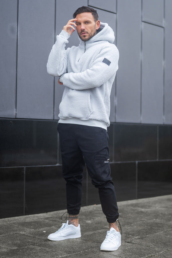 HAINES SHERPA HOODIE - ICE