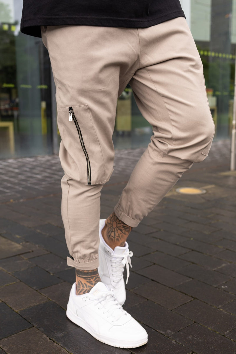 ACCESS CARGO TROUSERS - SAND