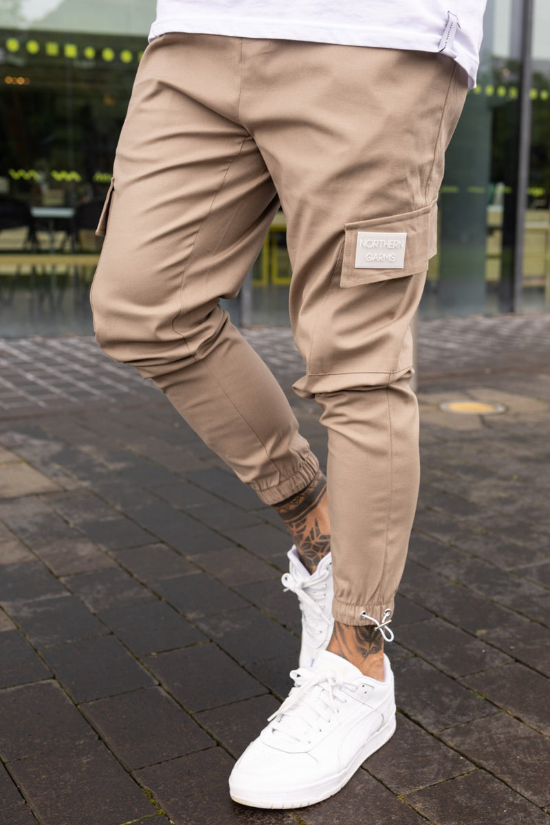 TOLEDO CARGO TROUSERS - SAND